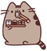 cursor pusheen eating ramen